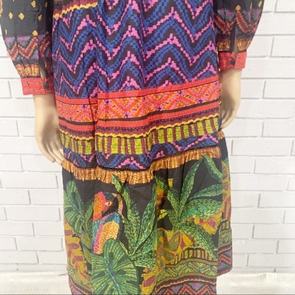 Farm Rio Women’s‎ Forest Tapestry Midi Dress - Picture 12 of 12